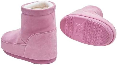 Moon Boot Mondboot, Rosa, 42 EU fürComfort und Stylle im Outdoor Einsatz
